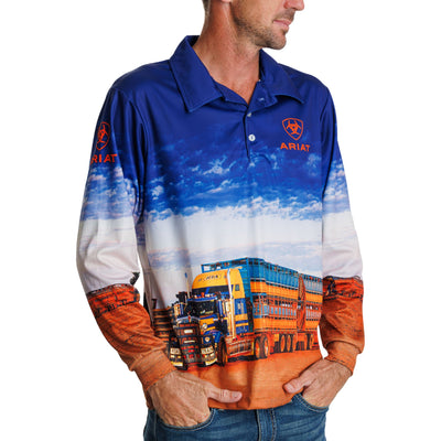 ARIAT UNI FISHING SHIRT ROADTRAIN