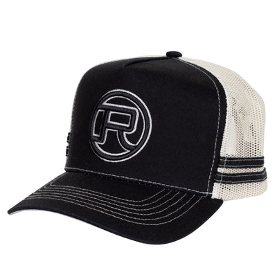 Roper Logo Trucker Cap (RC2410) Black