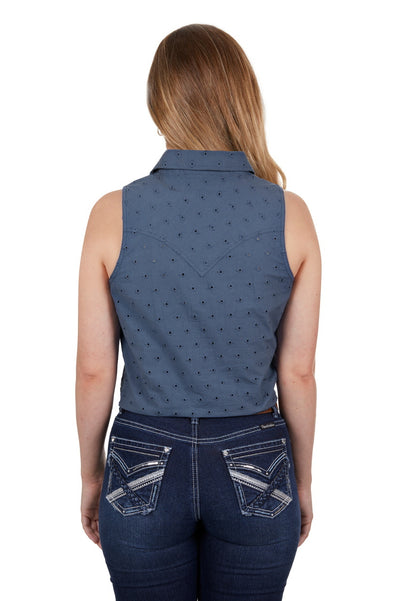 Womens Lola Sleeveless Shirt