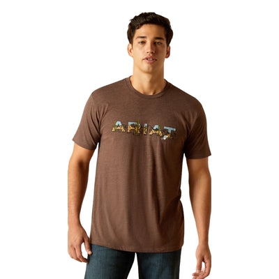 South Western Graphic Brown T-Shirt