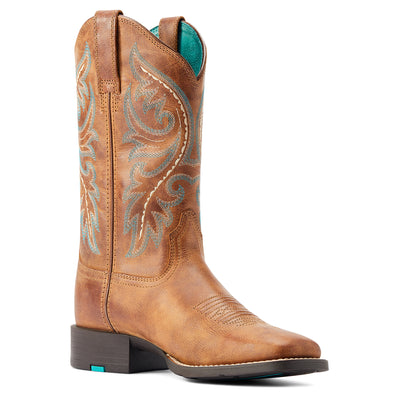 ARIAT WMS ROUND UP BACK ZIP