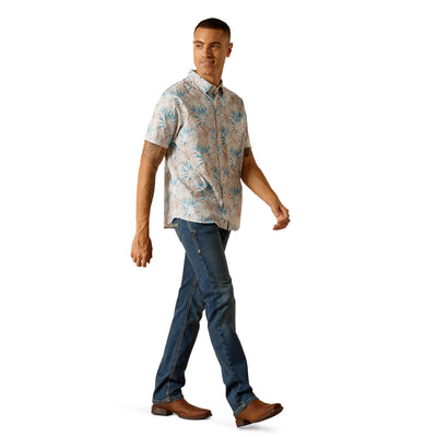 Macklin Stretch Modern Fit Shirt Moonbeam