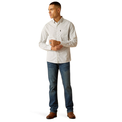 Major Modern Fit Western Long-Sleeve Button-Down Shirt