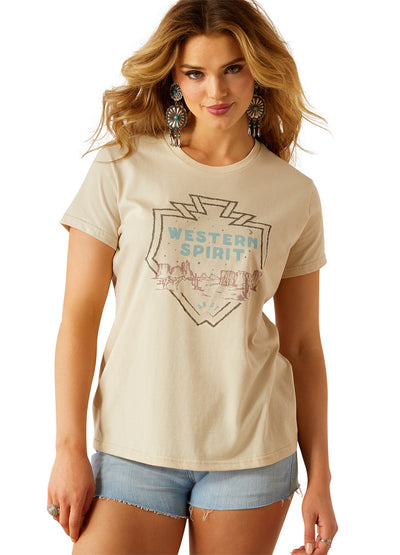 ARIAT WMNS WESTERN SPIRIT SS TEE
