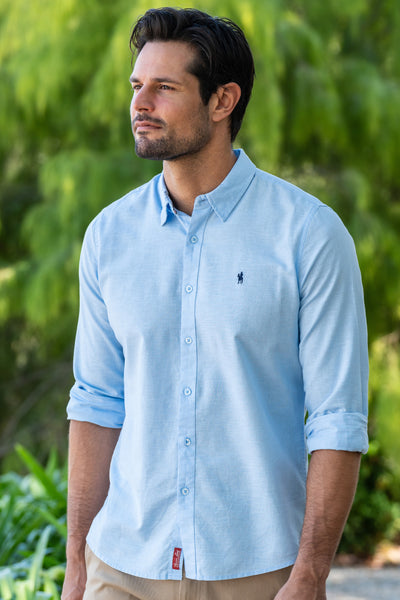 Linen Tailored Shirt Green