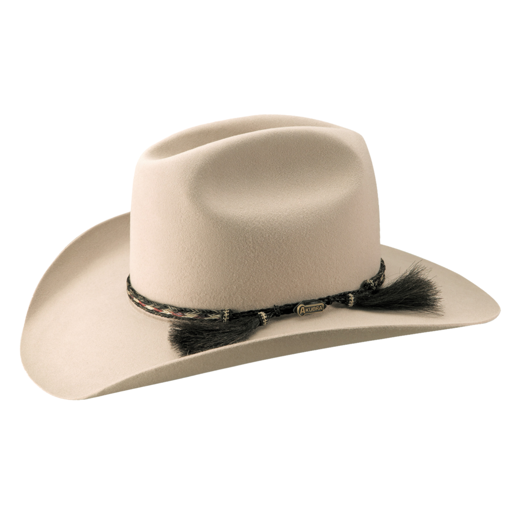 AKUBRA ROUGH RIDER BLACK 56